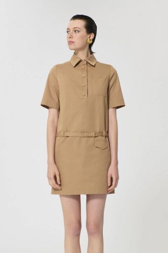 Robe saharienne miel TARA JARMON | Marine