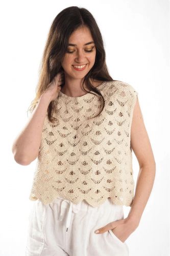 The Korner blouse Ecru