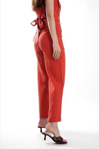 Pantalon terracotta THE KORNER | Marine