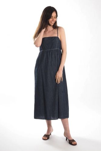Robe en denim THE KORNER | Marine