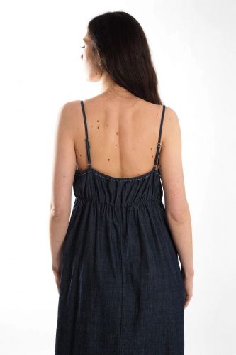 Robe en denim THE KORNER | Marine
