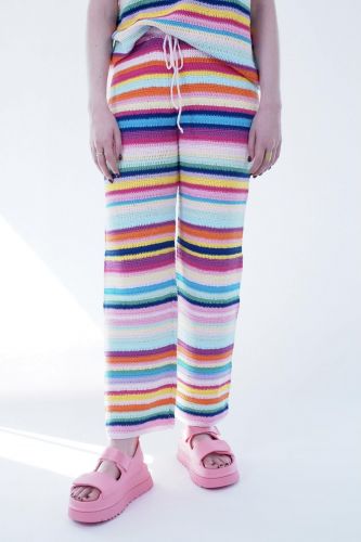 Tricots de Léa pantalon Multicolor
