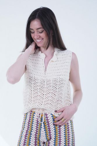 Tricots de Léa pull Beige