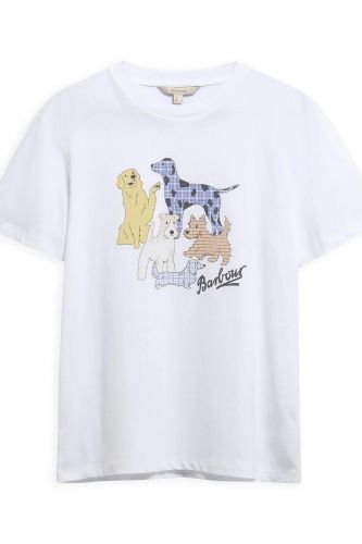 T-shirt à motif chiens BARBOUR | Marine