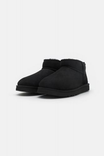 Boots mini nubuk noir UGG | Marine