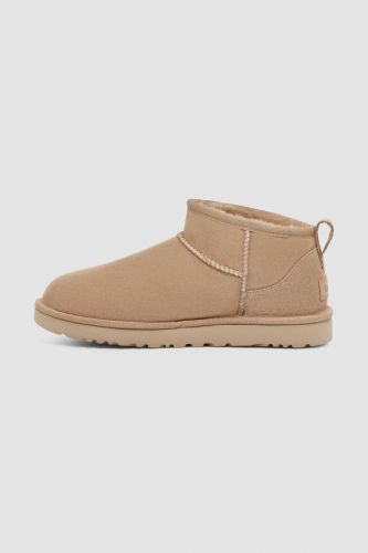 Boots mini nubuk beige UGG | Marine