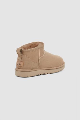 Boots mini nubuk beige UGG | Marine