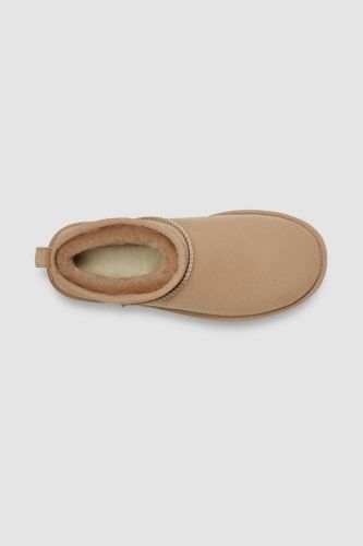 Boots mini nubuk beige UGG | Marine