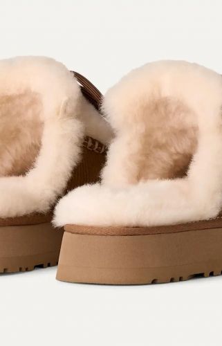 UGG sabot Camel femmes (Heritage patte fourrure - 360 chesnut patte) - Marine | Much more than shoes