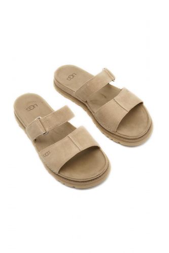 Mules plates beiges UGG | Marine