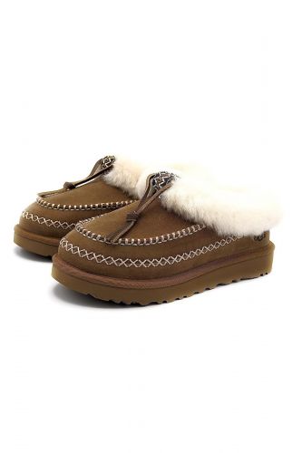 UGG boots Camel femmes (Pantoufle mouton & camel - 258 tasman alpine chestnut) - Marine | Much more than shoes