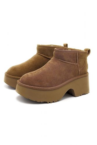 UGG boots Camel femmes (talon nubuk camel - 311 classic ultra mini new hei) - Marine | Much more than shoes