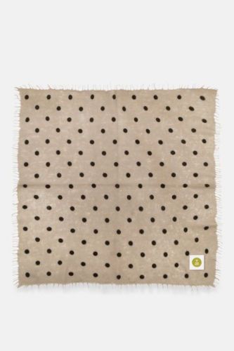 V VON GOAT echarpe Kaki femmes (Echarpe dots kaki clair pois brun 65cm/6 - BANDANA 28 219 kaki sauge O br) - Marine | Much more than shoes