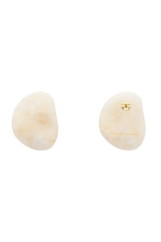 Vanessa Baroni Bijoux Pêche femmes (boucle d'oreille peche - VB2546 bIg nugget earring pear) - Marine | Much more than shoes