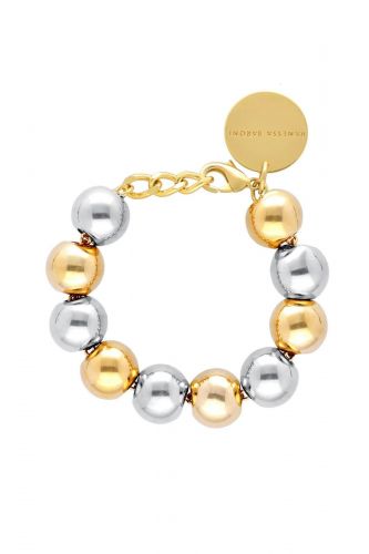 Bracelet en perles bicolore VANESSA BARONI | Marine