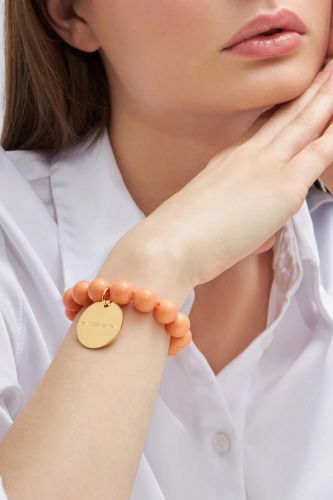 Vanessa Baroni Bracelet Orange