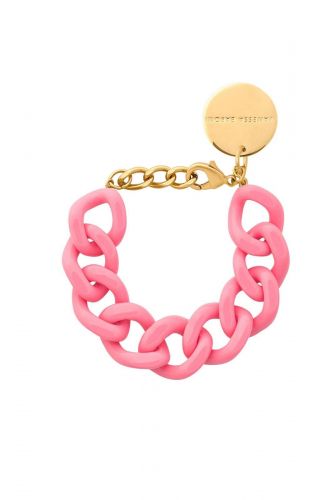 Bracelet avec petits maillons rose VANESSA BARONI | Marine