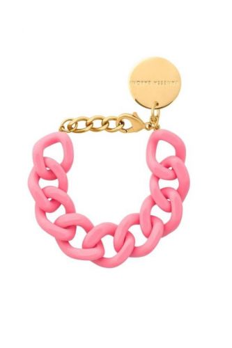 Vanessa Baroni Bracelet Rose femmes (bracelet maillon framboise - VB2011RAS falt chain bracelet ) - Marine | Much more than shoes