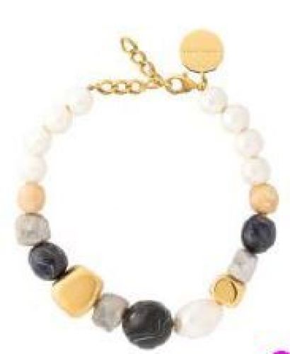 Vanessa Baroni Collier Gris