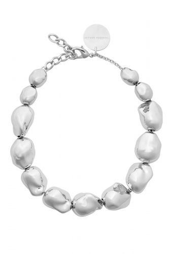 Collier perles en forme organique VANESSA BARONI | Marine