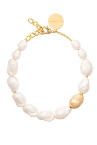 Collier perles en forme organique VANESSA BARONI | Marine