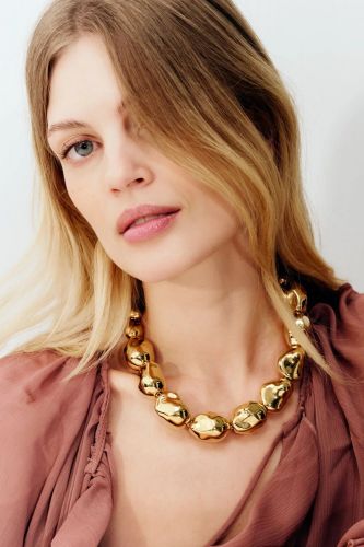 Vanessa Baroni Collier Or