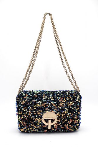 Vanessa Bruno sac à main Multicolor femmes (Grand moon sequins multicolores - MOON 40533) - Marine | Much more than shoes