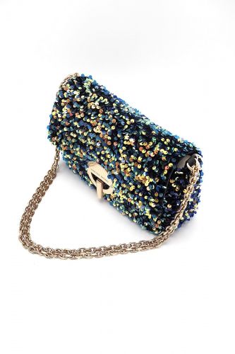 Vanessa Bruno sac à main Multicolor femmes (Grand moon sequins multicolores - MOON 40533) - Marine | Much more than shoes