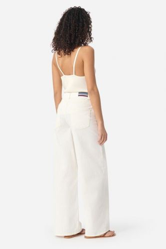 Jeans blanc large et droit VANESSA BRUNO | Marine