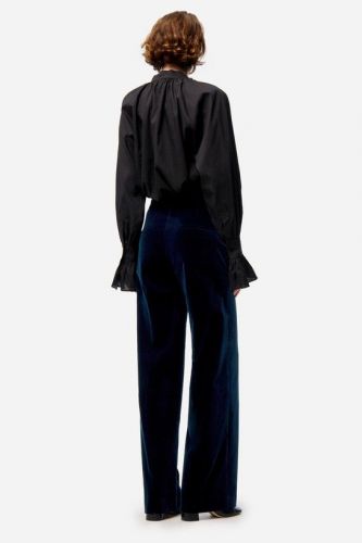 Pantalon en velours bleu VANESSA BRUNO | Marine