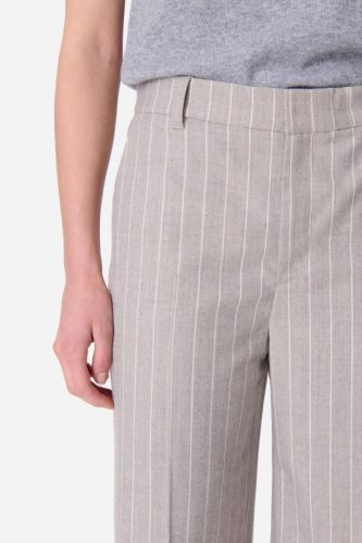 Pantalon droit en laine mélangée VANESSA BRUNO | Marine