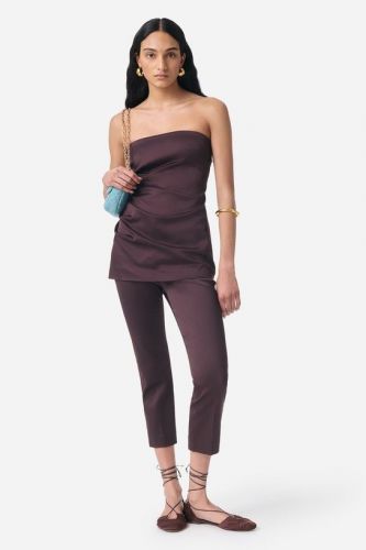 Top bustier brun VANESSA BRUNO | Marine