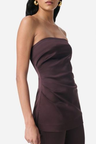 Top bustier brun VANESSA BRUNO | Marine