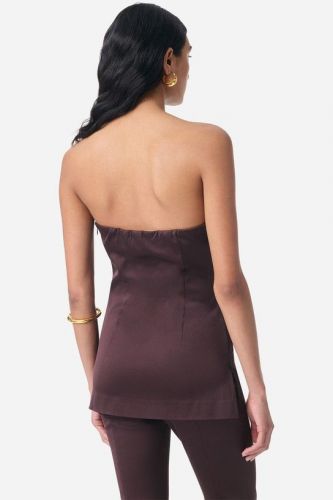 Top bustier brun VANESSA BRUNO | Marine