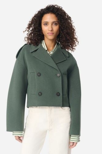 Veste courte verte VANESSA BRUNO | Marine