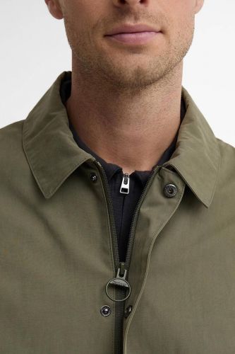 Veste kaki à fini peau de pêche BARBOUR | Marine