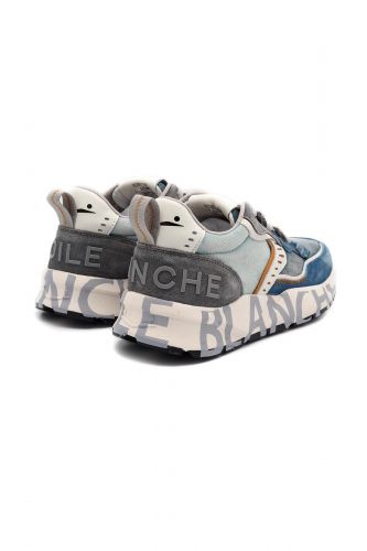 Voile Blanche basket bas Turquoise hommes (jeans & bleu indigo - CLUB jeans/bleu turquoise) - Marine | Much more than shoes