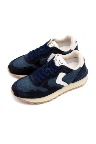 Baskets runner navy VOILE BLANCHE | Marine