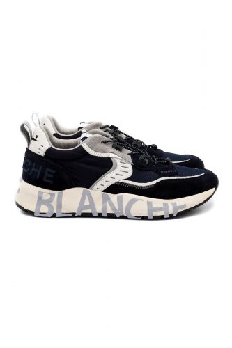 Voile Blanche basket Bleu