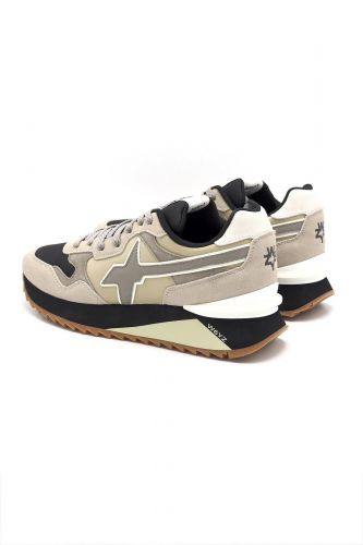 W6YZ basket bas Beige hommes (beige & noir - YAK-M. beige & noir) - Marine | Much more than shoes