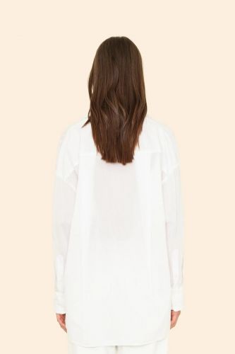 Chemise blanche oversize XIRENA | Marine