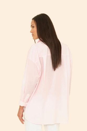 Chemise oversize rose pâle XIRENA | Marine