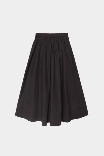 Jupe noire évasée XIRENA | Marine