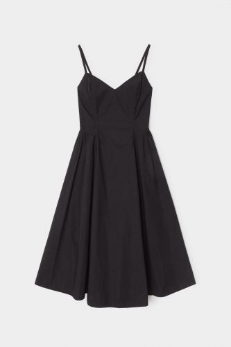 Robe longue noire XIRENA | Marine