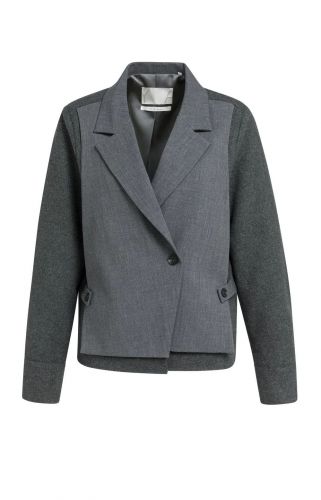 Blazer bicolore YAYA | Marine Auvelais 