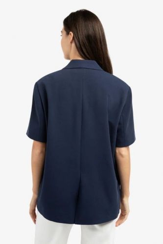 Yaya blazer Bleu femmes (blazer manches courtes bleu marine - 501082 blazer manches courtes ) - Marine | Much more than shoes