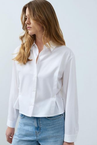Yaya chemise Blanc
