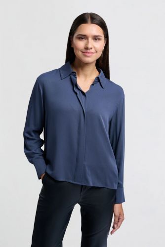 Chemise bleu YAYA | Marine