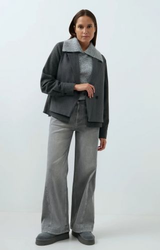 Pull débardeur gris YAYA | Marine Auvelais 
