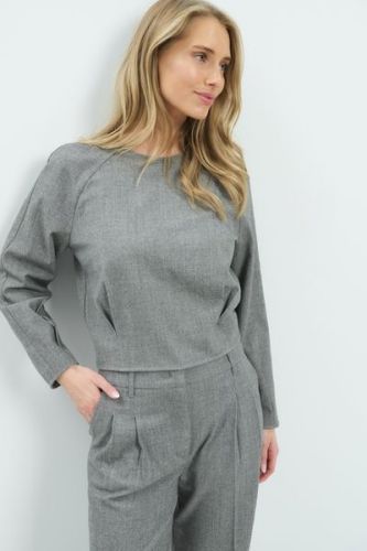 Yaya blouse Gris